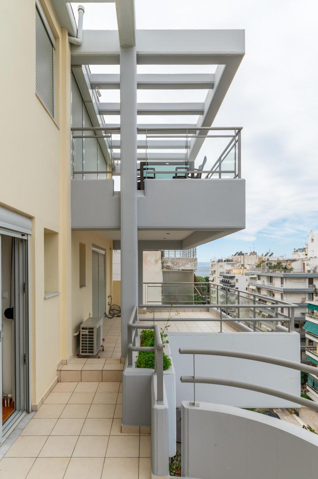 Elvita Athens Sea View Maisonette Exterior foto